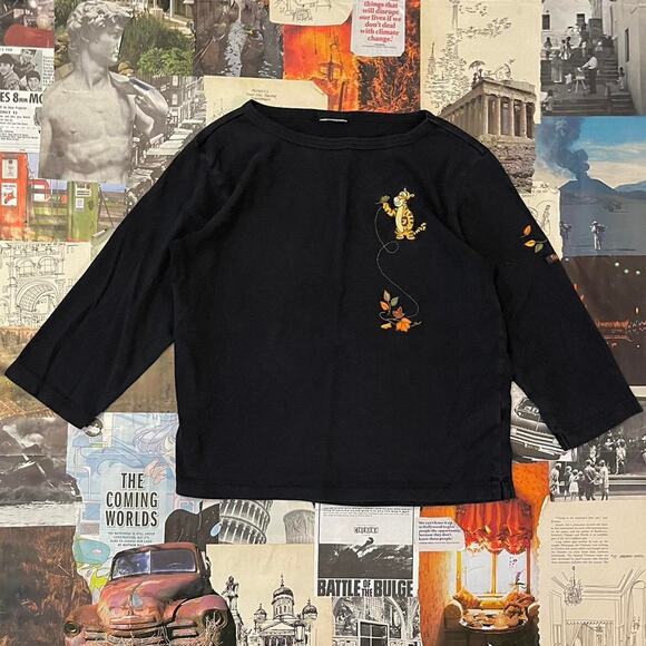 Adorable tigger embroidered top all - Picture 1 of 6